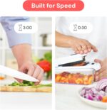 Fullstar The Original Pro Chopper - Vegetable Chopper and Spiralizer, Food Chopper with Container, Fruit Slicer, Kitchen Gadgets & Gifts, Home Essentials (4 in 1, White) - Image 4