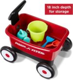Radio Flyer Push & Pull Walker Wagon with Garden Tools, Red, for Kids 1-4 Years Old, Locking Handle for Stability, Baby Push Walker Converts to Pull Wagon, for Indoor & Outdoor Play, Amazon Exclusive - Image 10