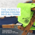 FROGG TOGGS Chilly Pad, Instant Cooling Towel, Long Lasting, Reusable, Sports and Outdoors Neck Towel 33x13 - Image 3