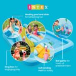 Intex 96" x 78" x 28" Inflatable Jungle Adventure Play Center Spray Kiddie Pool - Backyard Kids Water Slide, Outdoor Blow-Up Splash Pad for Toddlers - Image 4