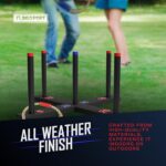 FLINGSPORT Ring Toss Game, Incl. 6 Rings, Case, Gifts for Kids, Outdoor Yard Games for Kids Adults & Family, Backyard Party Activities, Gifts for Teens, Boys & Girls Ages 8-12+ Years Old - Image 4