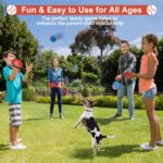Toss and Catch Ball Game, Kids Toddler Baseball Glove & Catch Ball Toys, Outdoor Games for Family, Toys for Beach Yard Pool Outside, Birthday Easter Gift for Ages 3 4 5 6 7 8-12 Year Old Boys Girls - Image 6